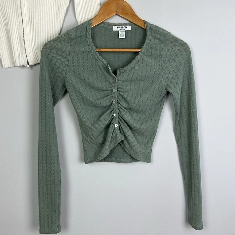 RSQ & Full Tilt Bundle Long Sleeve Sweater T-Shirt Bundle XS/S Cropped Top Basic